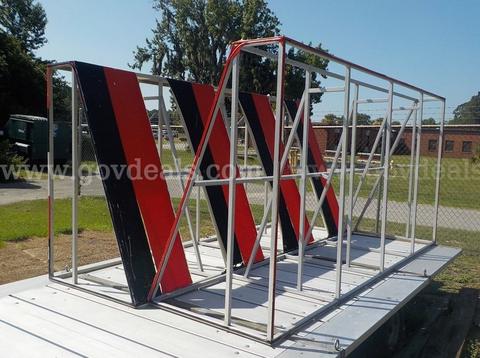 (2) Above Door Awning Frames