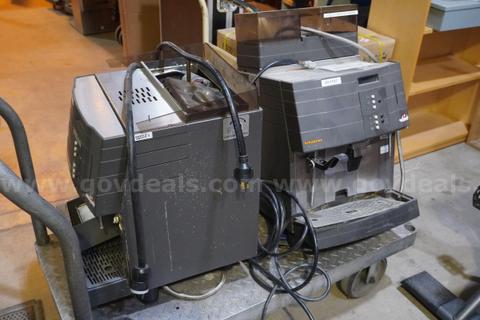 Lot of Two Schaerer Coffee Machines FOR PARTS