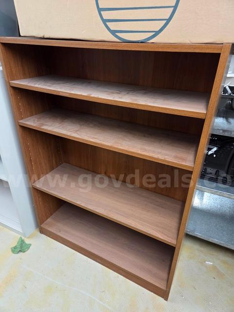 Brown Wooden Bookcase