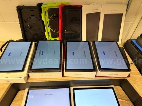 6x Samsung Galaxy Tablets