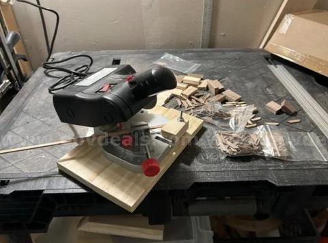 Free Shipping - NEW Mini Benchtop Miter Chop Saw 2-5/16in Blades 0-45° Cut-Off Saw