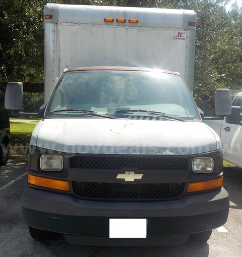 2010 Chevrolet Express with Box and Lift Gate