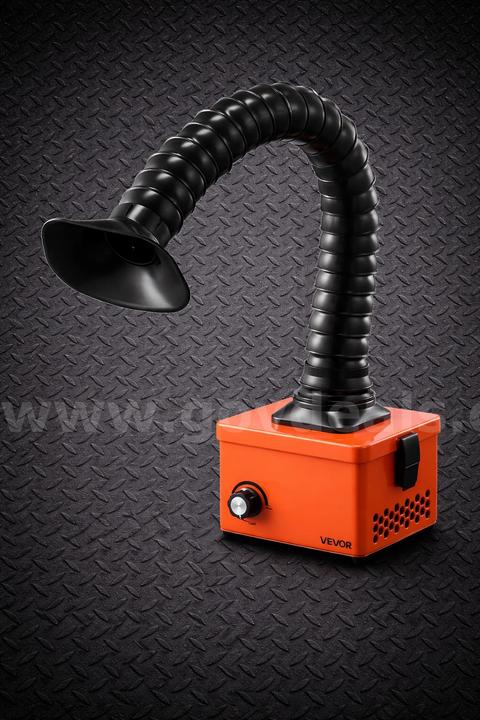 Free Shipping - 40W Solder Fume Extractor Smoke Absorber with Dual Filters