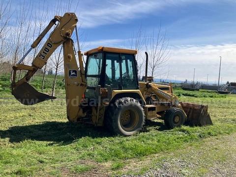 1992 John Deere 310D  backhoe/front loader