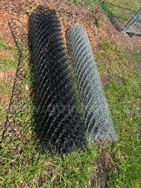 (2) Rolls of Chain Link Fencing (approximately 10ft each)