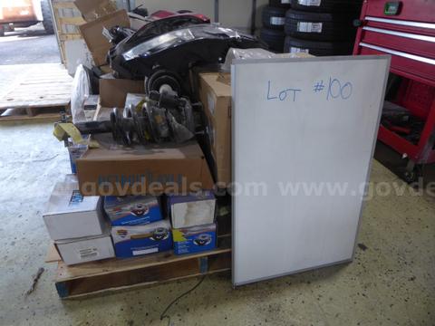 BULK CAR PARTS LOT #100