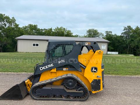 2017 John Deere 317G Track Loader