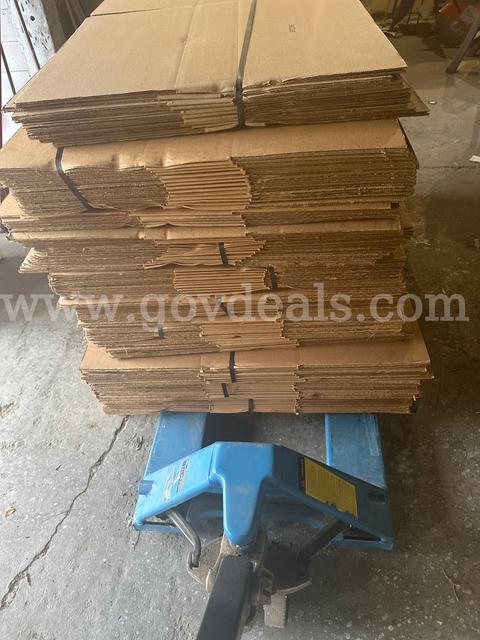 208 Corrugated Shipping Boxes – Mixed Sizes Including 55 Picture Frame Boxes