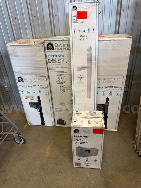 New Mailboxes and Post