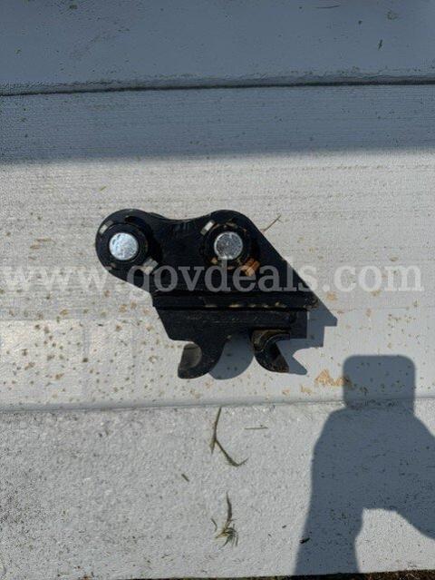 Excavator Quick Coupler, 1" Pin — Manual
