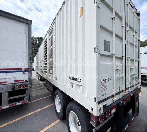 2016 1MW CAT C32 GENSET, 30FT TRAILER MOUNTED