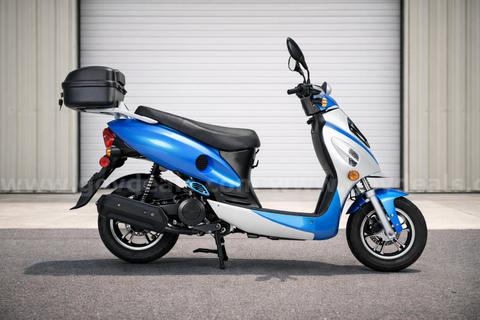 Free Shipping 2025 New 50cc Gas Scooter Moped Automatic Street Style Bike