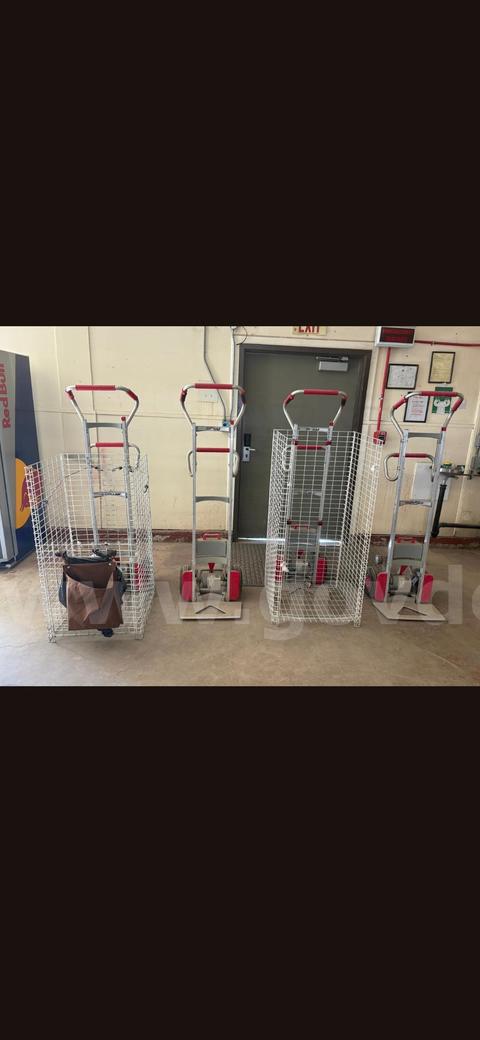 Lot of 4 Magliner Liftkar Stair-Climbing Hand Trucks
