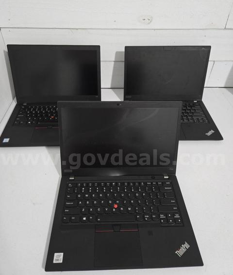 Mixed Lot of 3 Lenovo Laptops T Series