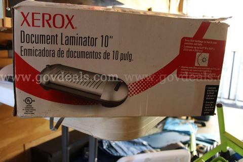 XEROX 10" LAMINATOR