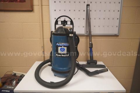 Powr-Flite Powr-Pak LX Backpack Vacuum