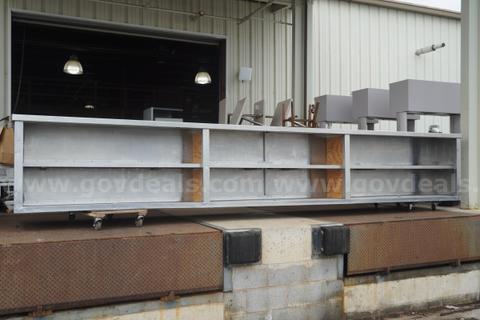 Large Stainless Steel Steaming Table