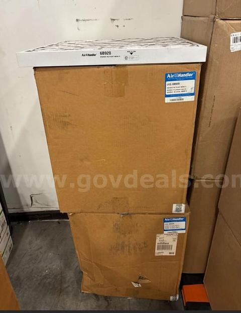 Lot of 24 new pleated air filters (25x25x2 inches)- Maumelle, AR