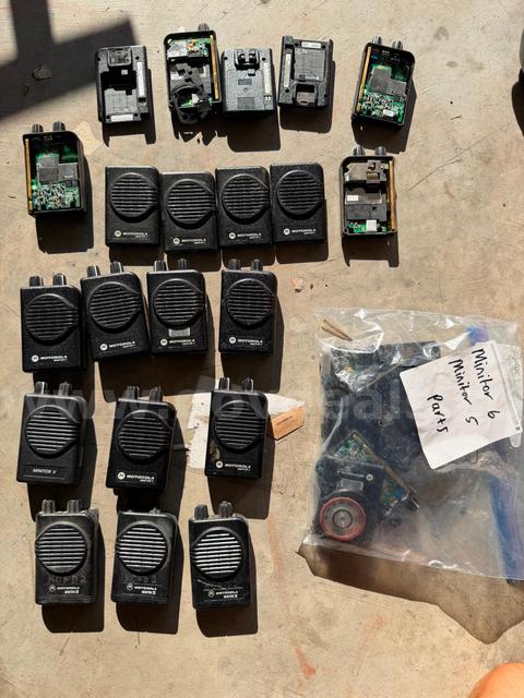 Massive Lot Motorola MINITOR Pagers VHF/UHF Fire EMS Emergency Radio