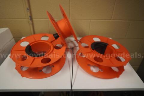 Three Bayco Cord Storage Reels