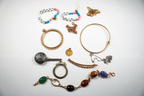 Gold, Platinum, and Misc. Jewelry Lot