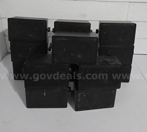 Bulk Lot :15 Commercial Grade Speco DMS-3P Mini Weather-Resistant Speakers