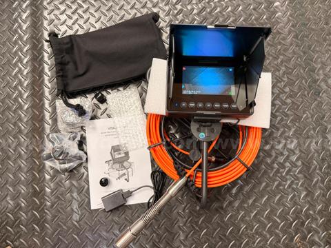 FREE SHIPPING - NEW 100FT Sewer Inspection Camera 4.3in Monitor 1080P DVR Drain Scope