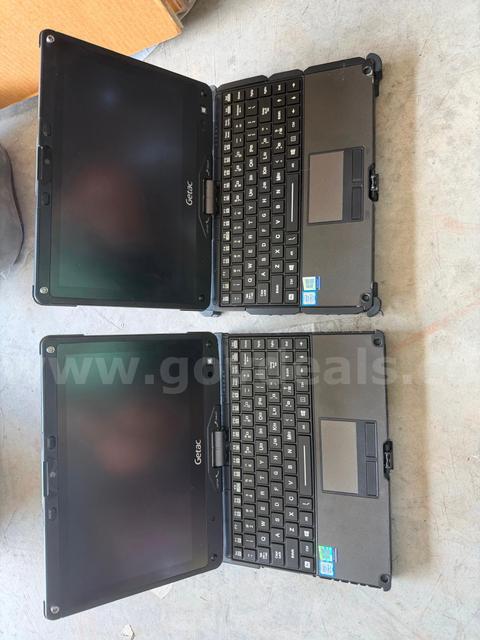 2x Getac V110 G5 Rugged Laptop Tablet 11.6” Intel Core i5 Gen 8 Untested Lot Shipping only