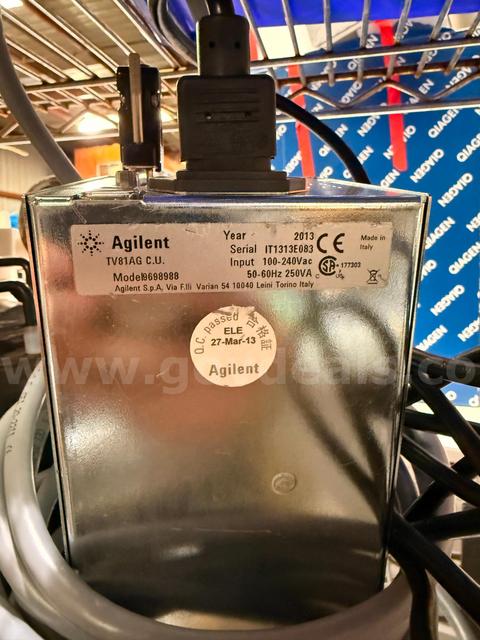 Agilent TV81AG C.U. Turbo Pump Controller Unit 9698988 Vacuum System