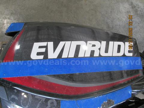 2016 Evinrude Boat Motor