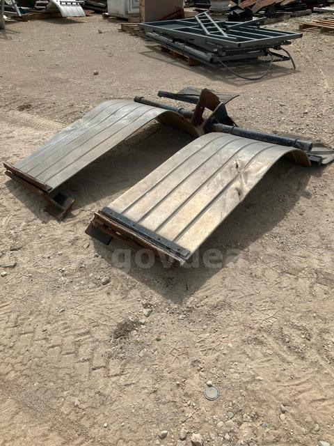 FENDERS- class A truck Fenders-- Stripe Pattern Fender Set