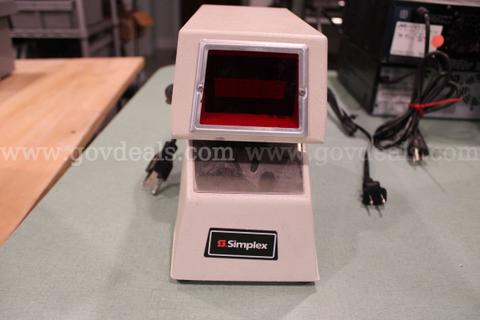 SIMPLEX TIME RECORDER