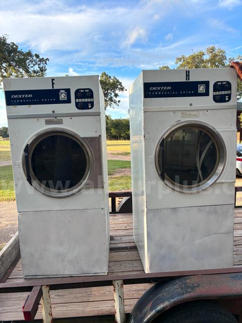 2 ea. DEXTER COMMERCIAL DRYER
