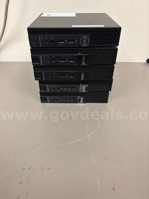 4x Dell OptiPlex 3020, 1x OptiPlex 3060