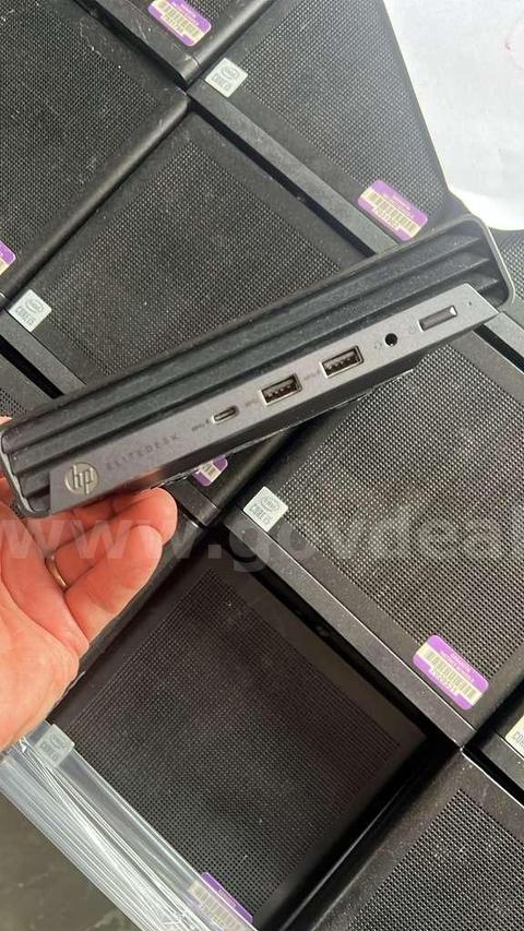 Lot of ( 444 ) - HP EliteDesk 800 G6, G4, G3, G2 and Mix Models Mini PCs / Mini DESKTOPs with Chargers, ready for pickup