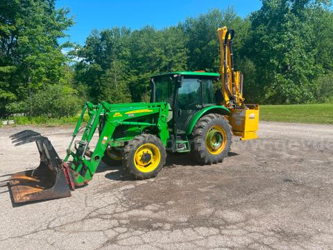 2011 John Deere 5083E Tractor w/ Flail Mower