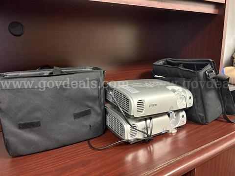 Lot of (2) Epson LCD Projectors