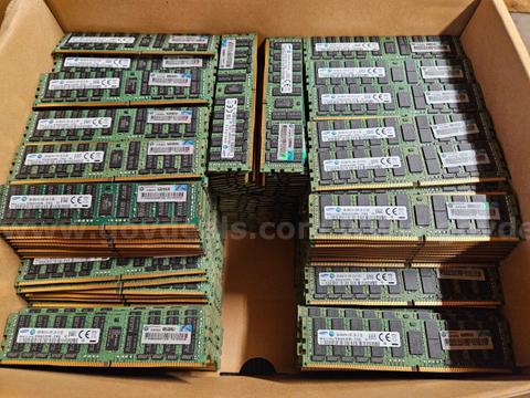 Samsung 32GB PC4 Server RAM - Lot of 500 Sticks DDR4 Memory β