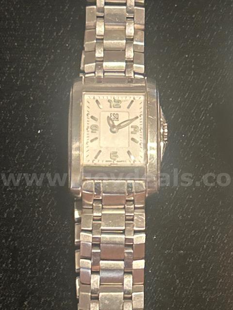 3 Vintage Watch(s) ESQ Swiss,  Kenneth Cole Diamond. Not Tested.