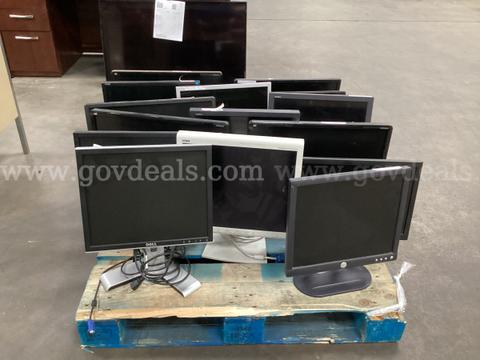 15 - Computer Monitors (Various Models)