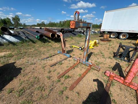 Heiden HC10096M54 Manual Leveling Crane Pallet Fork Attachment