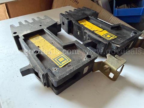 LOT OF 2 Square D FY-14020-A Circuit Breaker 20A 1P 277V FY 20 Amp 1 Pole 277 Volt  MADE IN USA *WILL SHIP*
