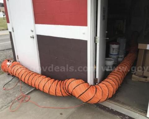 FREE SHIPPING - NEW 12" Portable Ventilator Blower w/ 33ft Duct Hose 585W 3198CFM