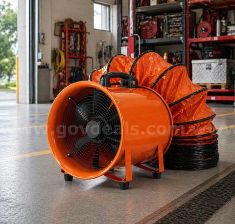 FREE SHIPPING - NEW 12" Portable Ventilator Blower w/ 33ft Duct Hose 585W 3198CFM