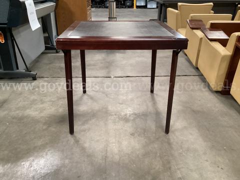 Folding Card table.