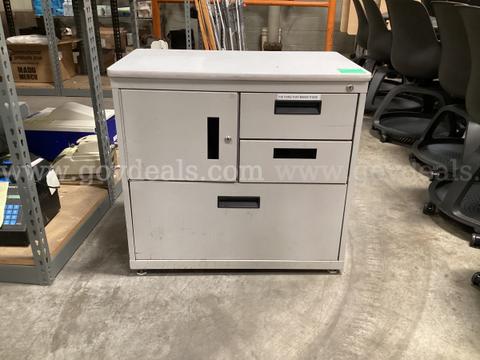 Metal Cabinet.
