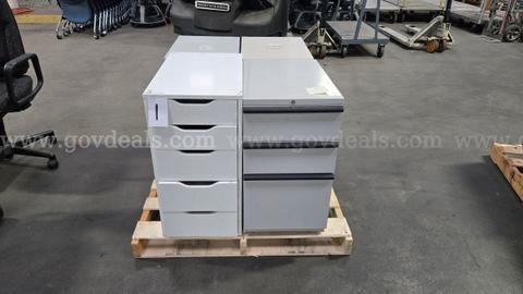 4 - Under-Desk Filing Cabinets
