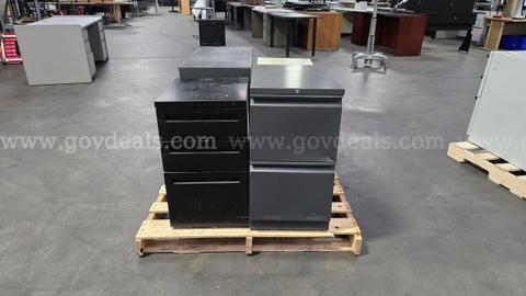 4 - Under-Desk Filing Cabinets