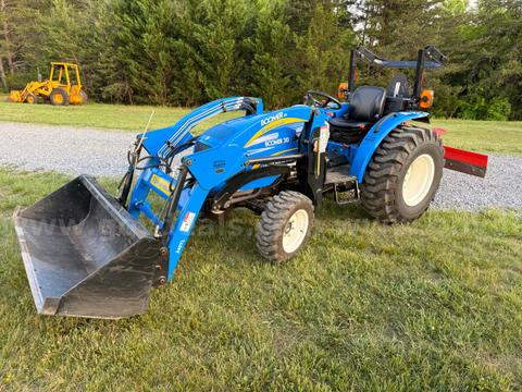 2012 New Holland Boomer 30hp 294 Hours 4x4 Tractor Run sand Drives As it Should