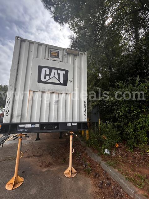 2008 1MW CAT XQ1000 GENSET, 41FT TRAILER MOUNTED